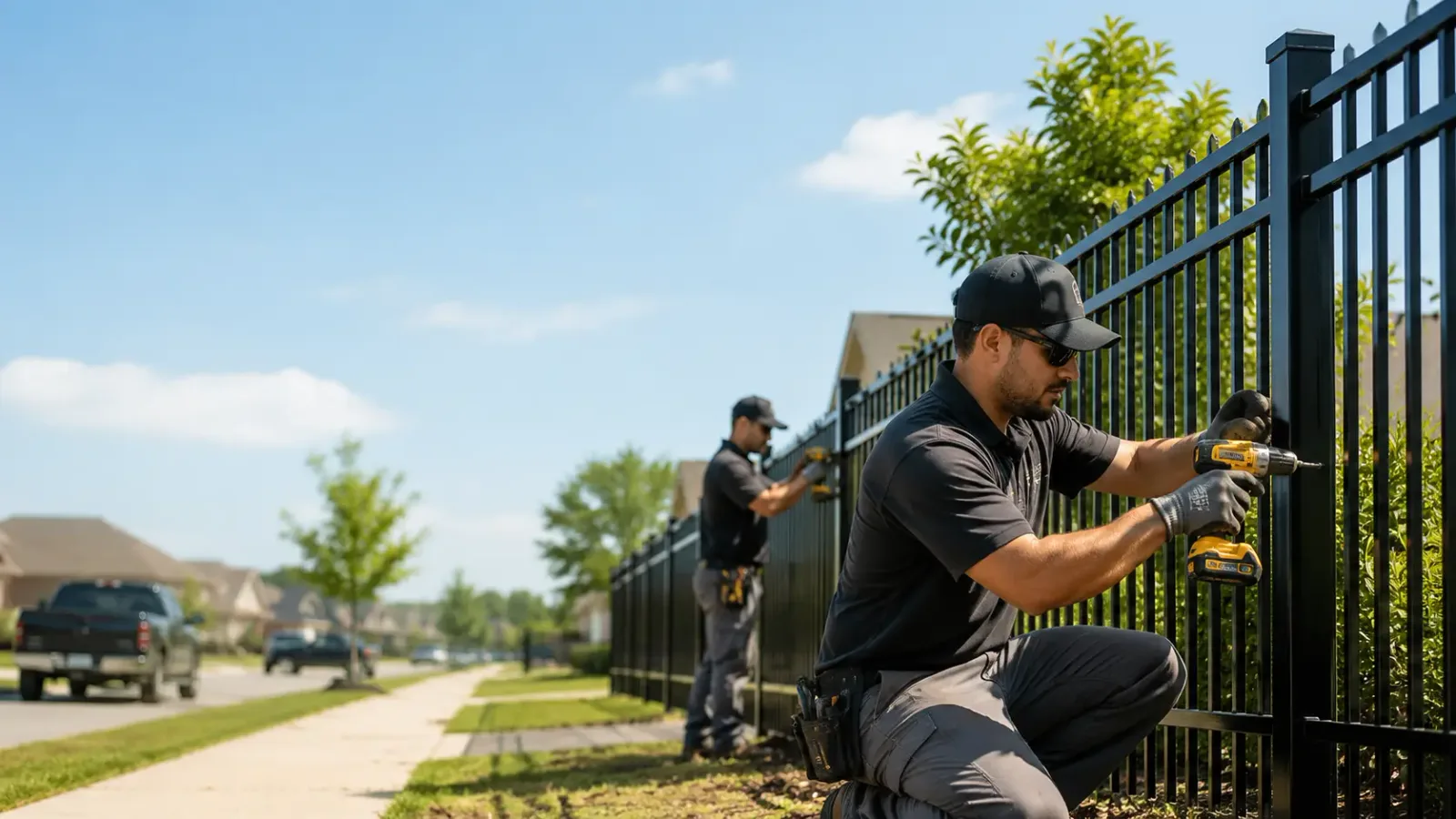 Metal Fence Installation in Devens, MA